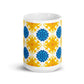 Slava Ukrayini White glossy mug