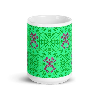 Fuck Putin White glossy mug