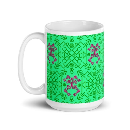 Fuck Putin White glossy mug