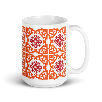 Bunch of Fucks White glossy mug