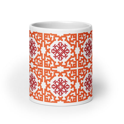 Bunch of Fucks White glossy mug