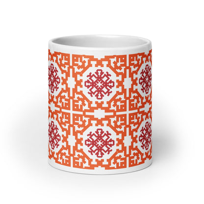 Bunch of Fucks White glossy mug