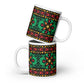 Festive Fu#ks White glossy mug