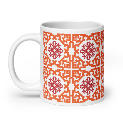 Bunch of Fucks White glossy mug