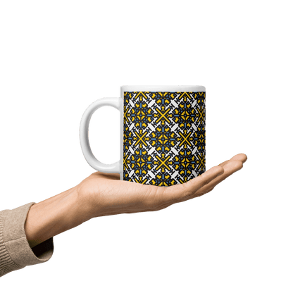 Fuck Trump White glossy mug