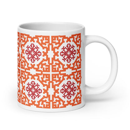 Bunch of Fucks White glossy mug