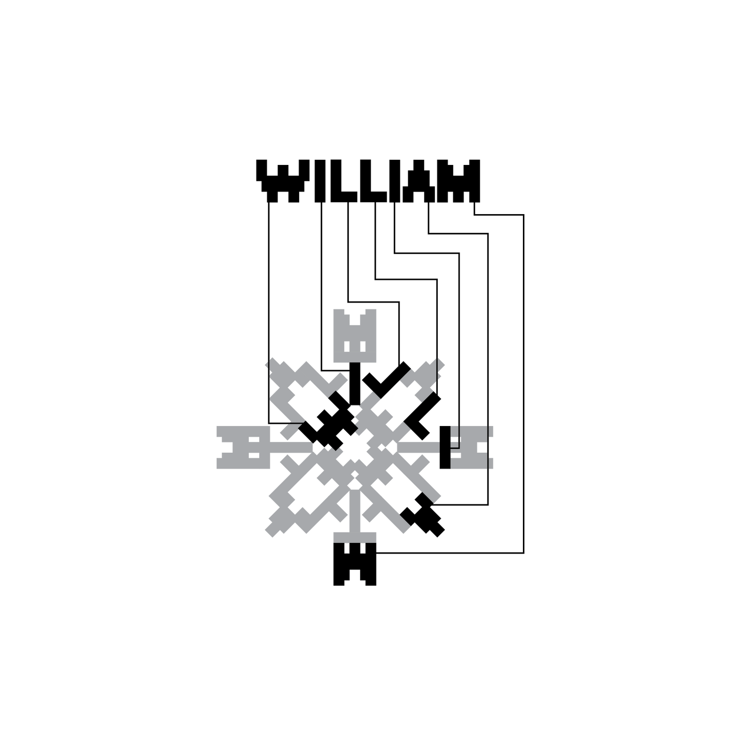 William Unisex t-shirt