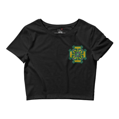 Kharkiv Embroidered Women’s Crop Tee