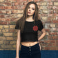 Mariupol Embroidered Women's Crop Tee