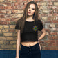 Odesa Embroidered Women's Crop Tee