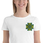 Kharkiv Embroidered Women’s Crop Tee