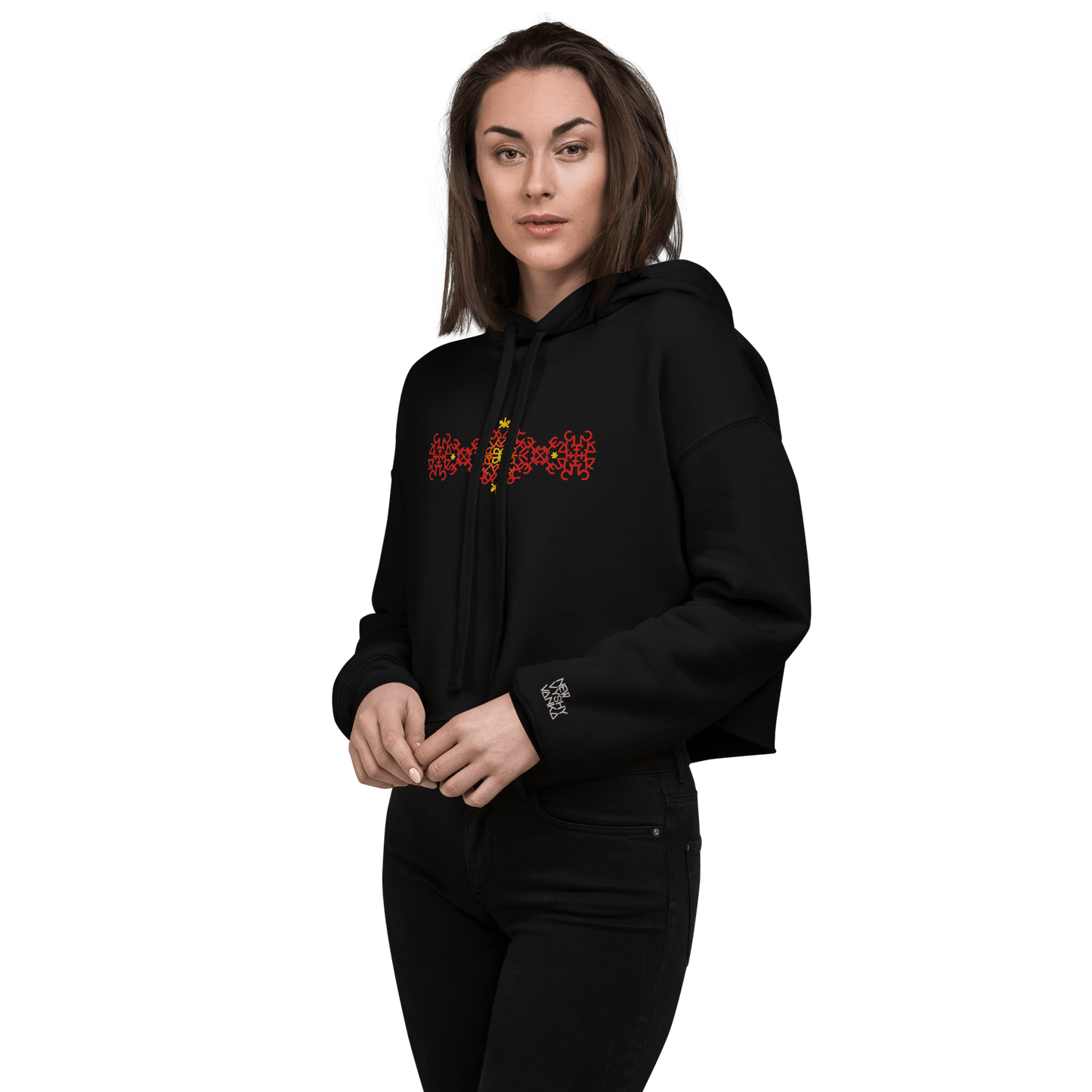 Fuck the Patriarchy Crop Hoodie