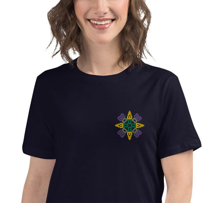 Odesa Women's Relaxed Embroidered T-Shirt