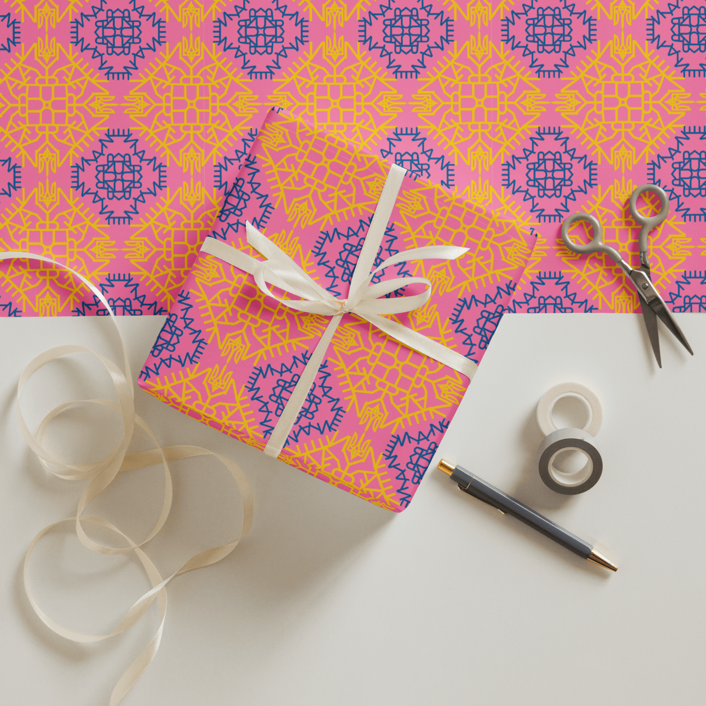 Ukraine Wrapping paper roll