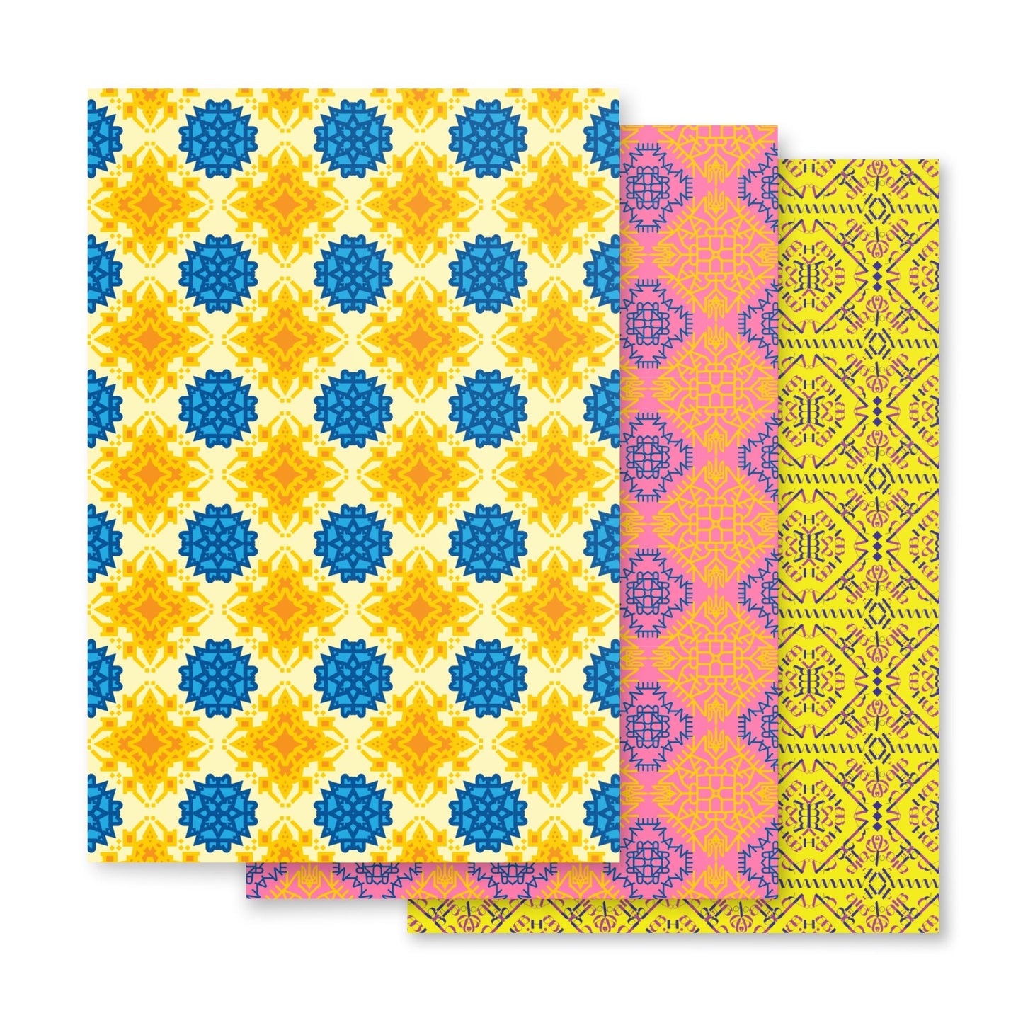 Ukrainian Patterns Wrapping paper sheets