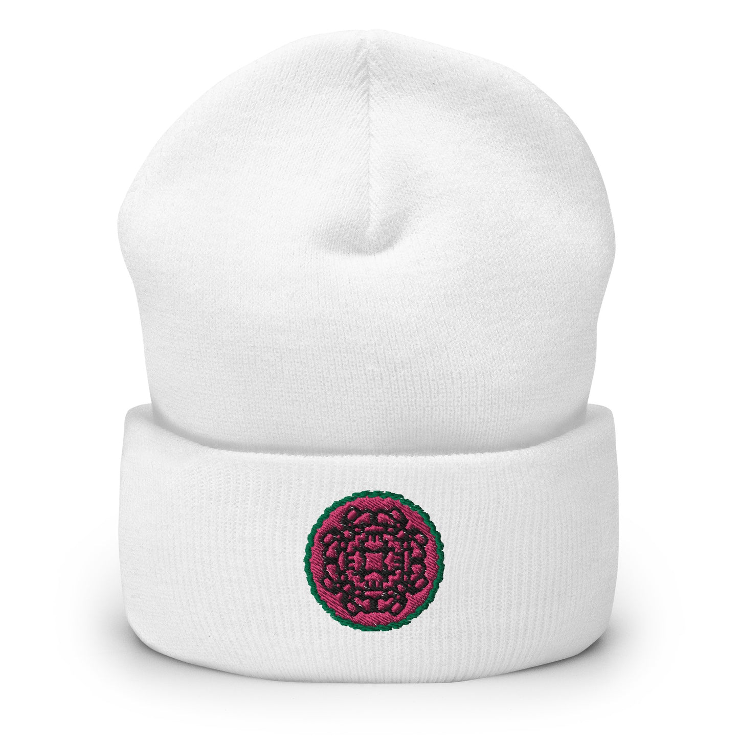 Kherson Embroidered Cuffed Beanie