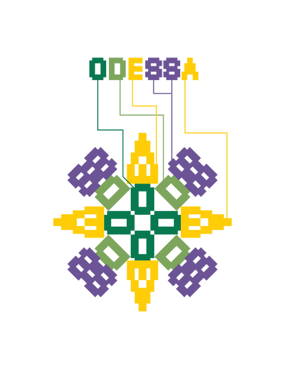 Odesa Embroidered Cuffed Beanie