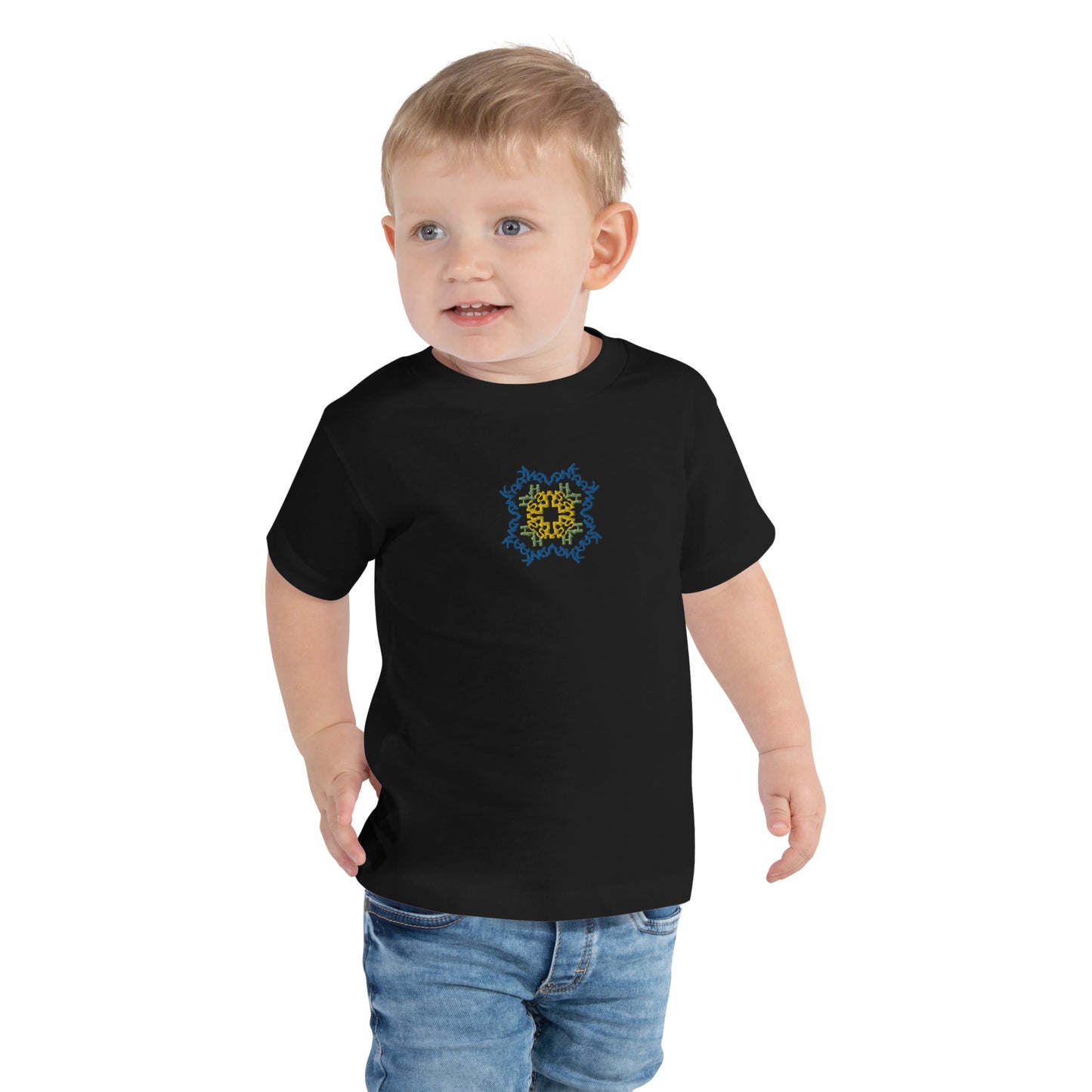 Vyshyvanka Embroidered Toddler Short Sleeve Tee