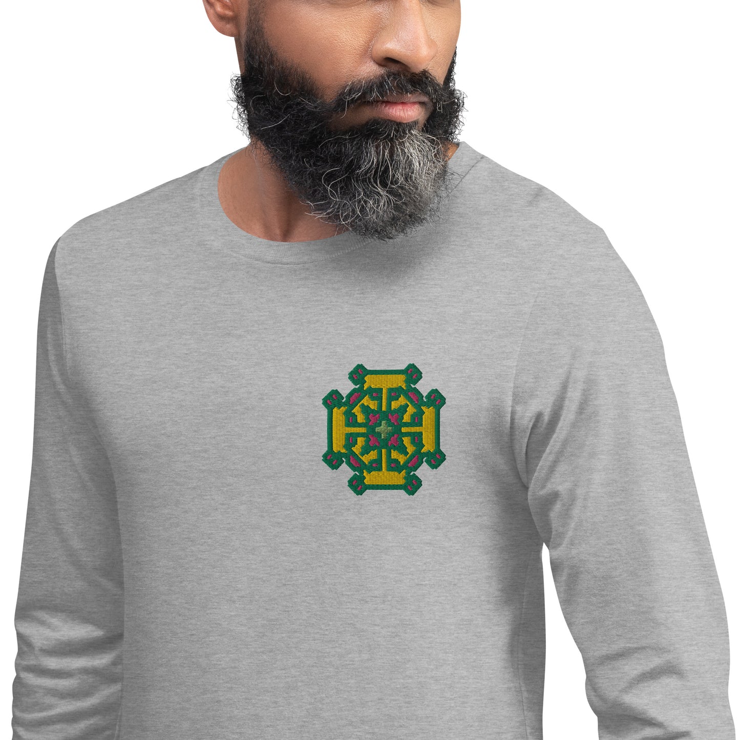 Kharkiv Embroidered Unisex Long Sleeve Tee