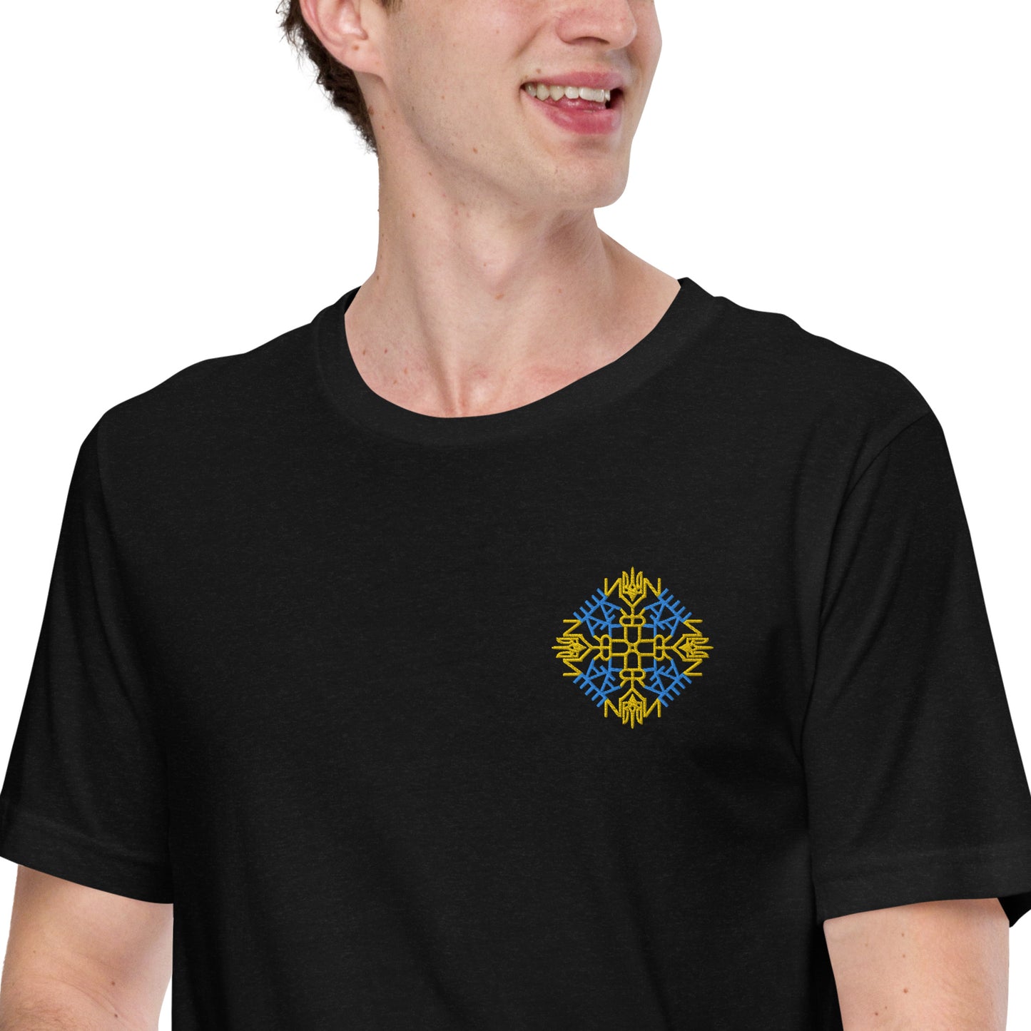 Ukraine Embroidered Unisex t-shirt