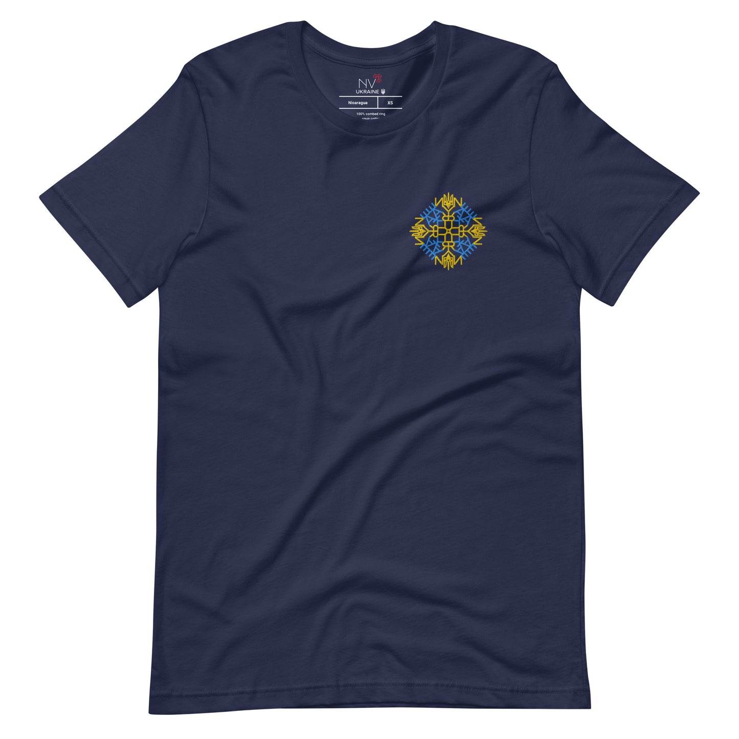 Ukraine Embroidered Unisex t-shirt