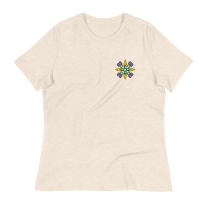 Odesa Women's Relaxed Embroidered T-Shirt