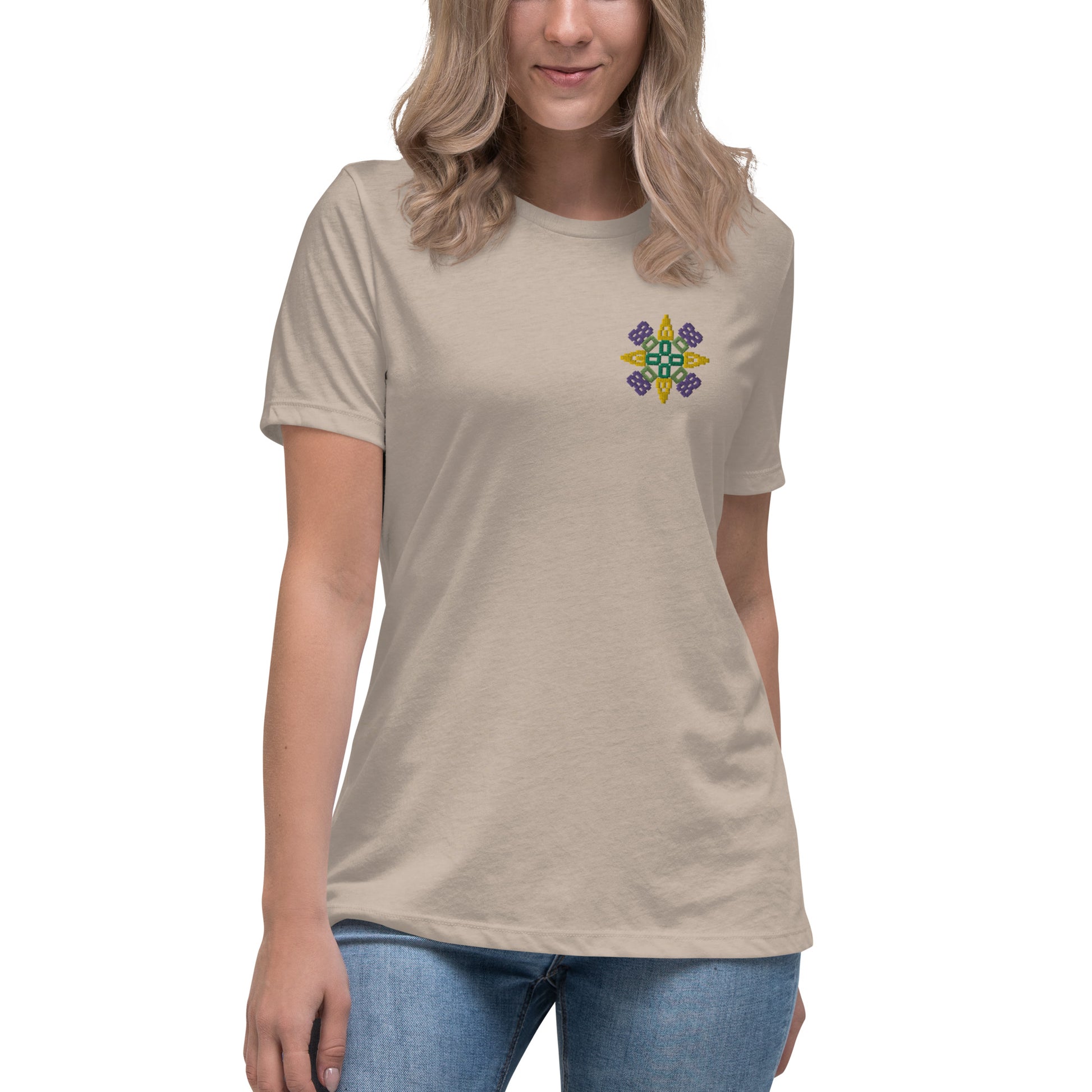 Women's Relaxed Embroidered T-Shirt