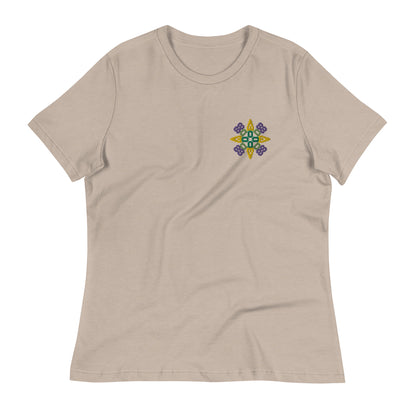 Odesa Women's Relaxed Embroidered T-Shirt