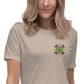 Odesa Women's Relaxed Embroidered T-Shirt