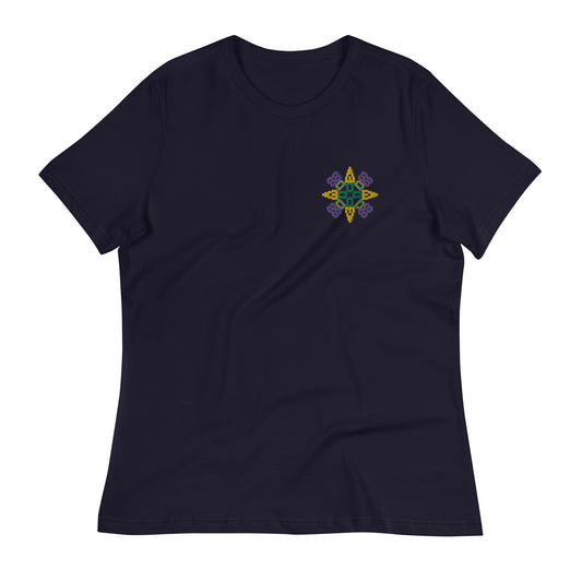 Odesa Women's Relaxed Embroidered T-Shirt